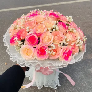 Pink Rose Bouquet